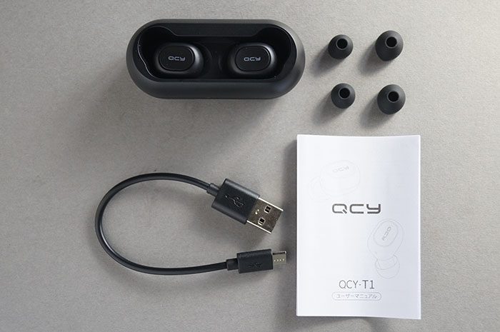 QCY-T1付属品